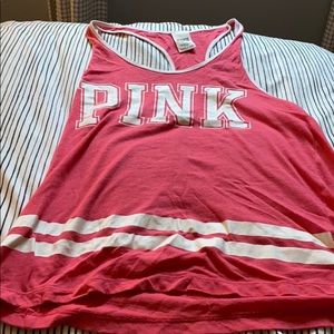 PINK coral tank top